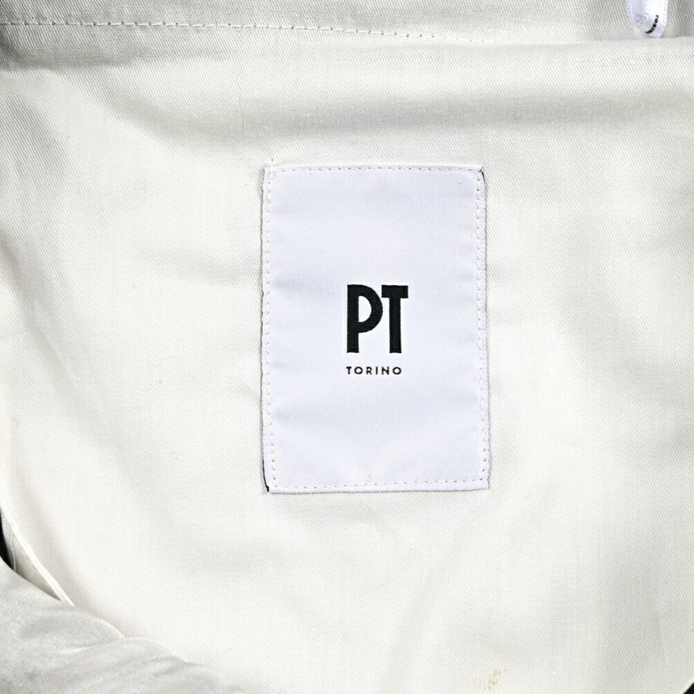 SUMMER SALE|PT TORINO "GENTLEMAN FIT" ストレッチウール ツータックスラックス|423970|GUARDAROBA MILANO OFFICIAL STORE
