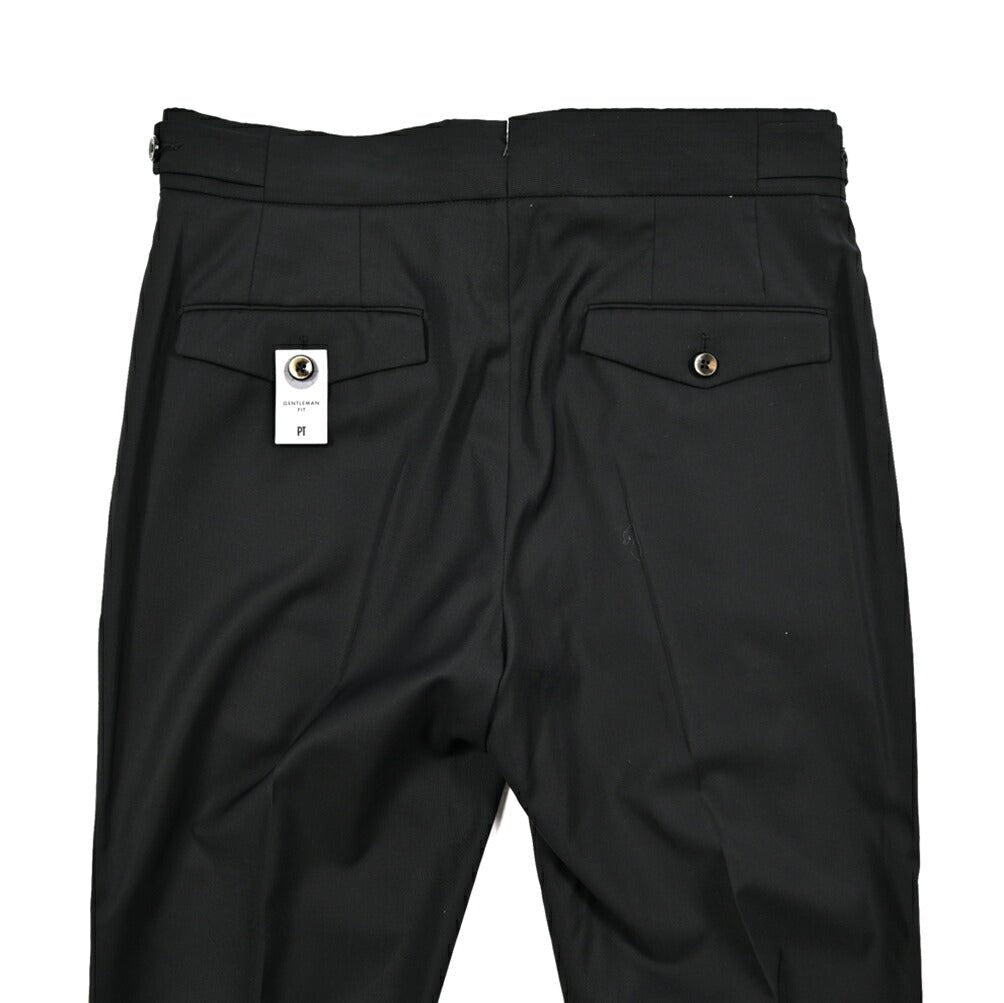 SUMMER SALE|PT TORINO "GENTLEMAN FIT" ストレッチウール ツータックスラックス|423970|GUARDAROBA MILANO OFFICIAL STORE