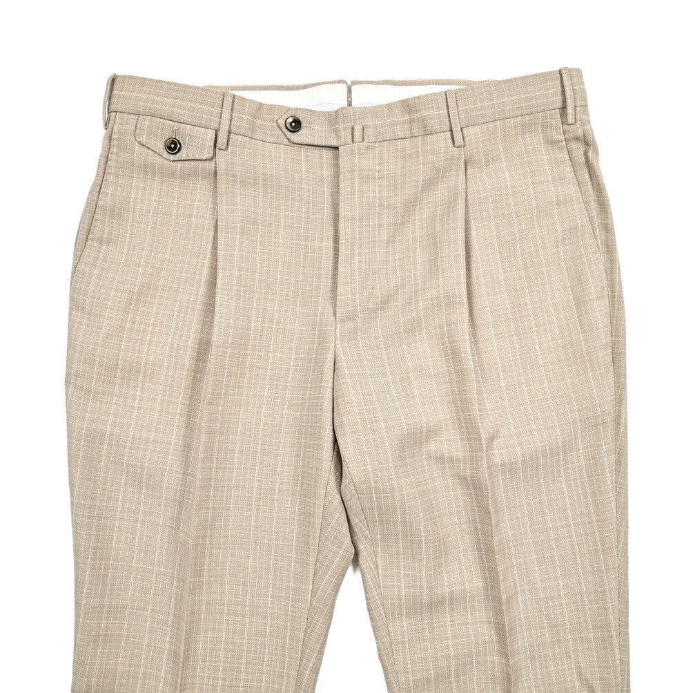 SUMMER SALE|PT TORINO "GENTLEMAN FIT" SUPER 100's ヴァージンウール100% ワンタックスラックス|423964|GUARDAROBA MILANO OFFICIAL STORE