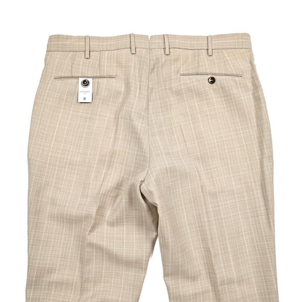 SUMMER SALE|PT TORINO "GENTLEMAN FIT" SUPER 100's ヴァージンウール100% ワンタックスラックス|423964|GUARDAROBA MILANO OFFICIAL STORE