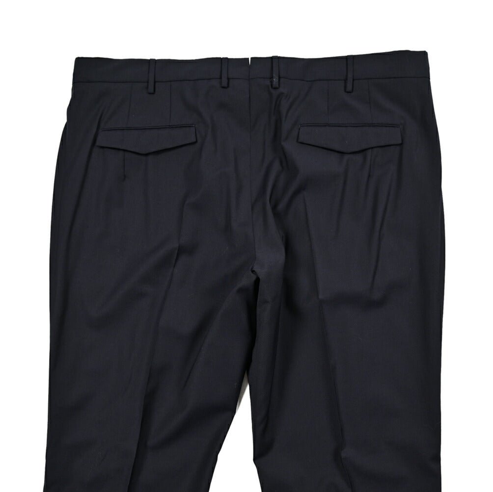 SUMMER SALE|PT TORINO "MASTER FIT" ストレッチウール ワンタックテーパードスラックス|423971|GUARDAROBA MILANO OFFICIAL STORE