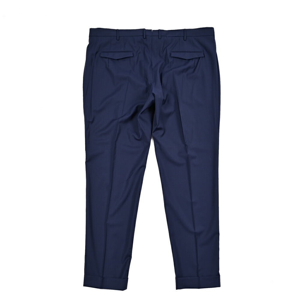 SUMMER SALE|PT TORINO "MASTER FIT" ストレッチウール ワンタックテーパードスラックス|423972|GUARDAROBA MILANO OFFICIAL STORE