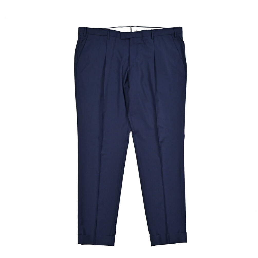 SUMMER SALE|PT TORINO "MASTER FIT" ストレッチウール ワンタックテーパードスラックス|423972|GUARDAROBA MILANO OFFICIAL STORE