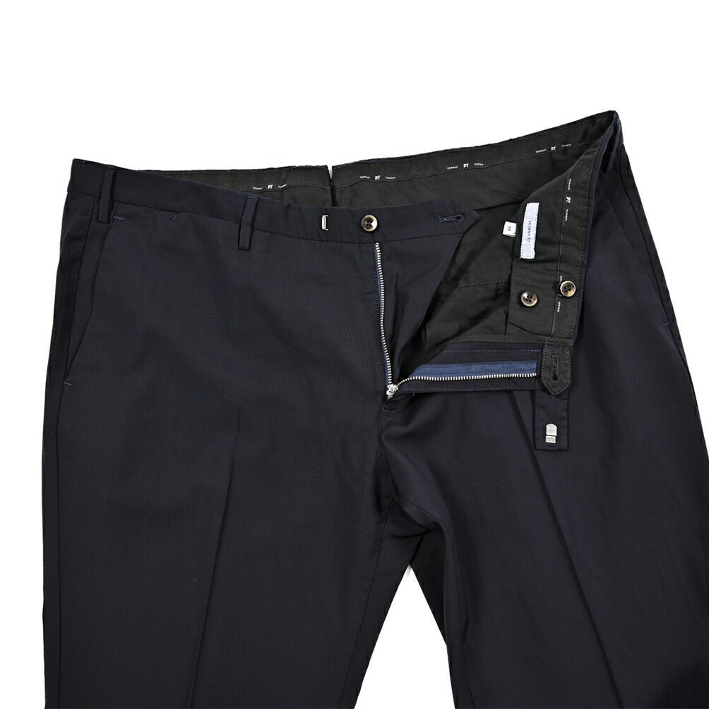 SUMMER SALE|PT TORINO "SKINNY FIT" SUPER 110's ヴァージンウール100% ノータックスキニースラックス (製品染め)|423975|GUARDAROBA MILANO OFFICIAL STORE