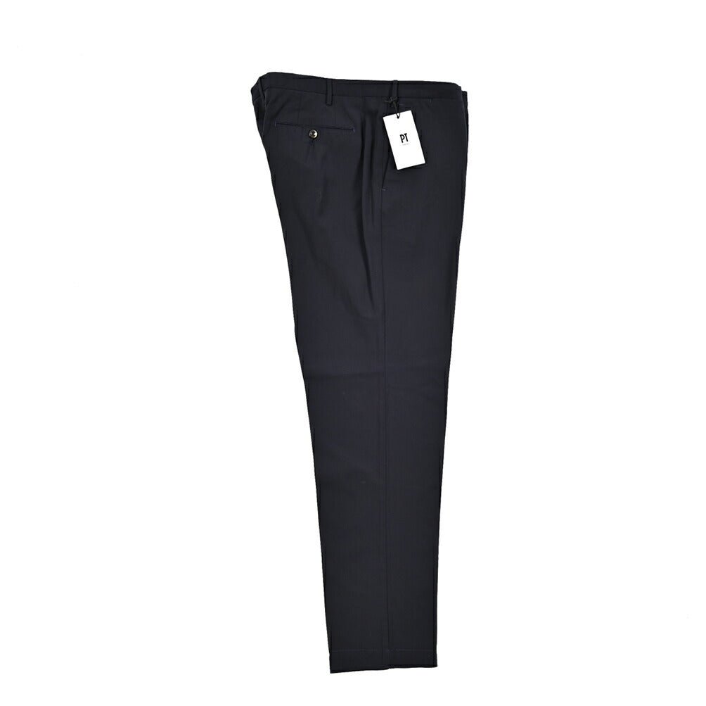 SUMMER SALE|PT TORINO "SKINNY FIT" SUPER 110's ヴァージンウール100% ノータックスキニースラックス (製品染め)|423975|GUARDAROBA MILANO OFFICIAL STORE