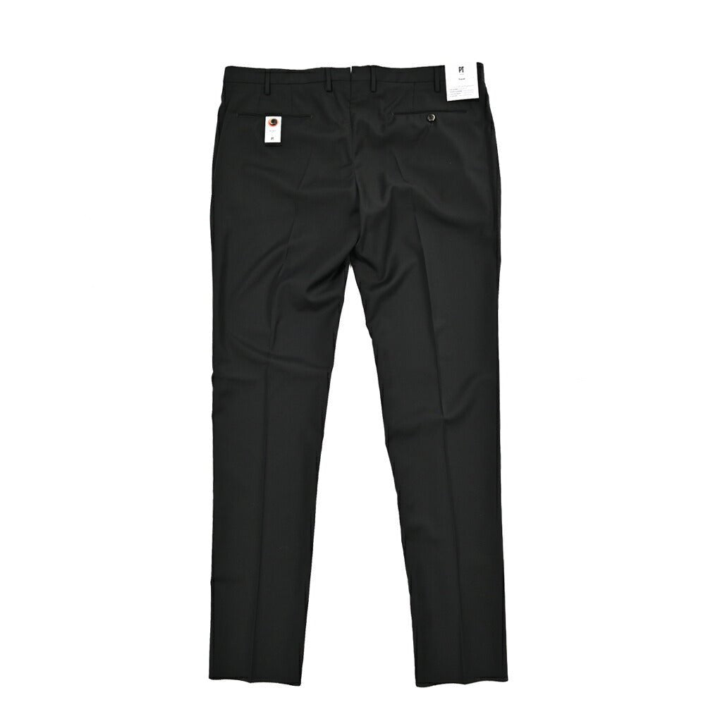 SUMMER SALE|PT TORINO Travel "SKINNY FIT" 高機能ストレッチウール ノータックスキニースラックス (TECHNO WASHABLE WOOL)|423956 - 56|GUARDAROBA MILANO OFFICIAL STORE