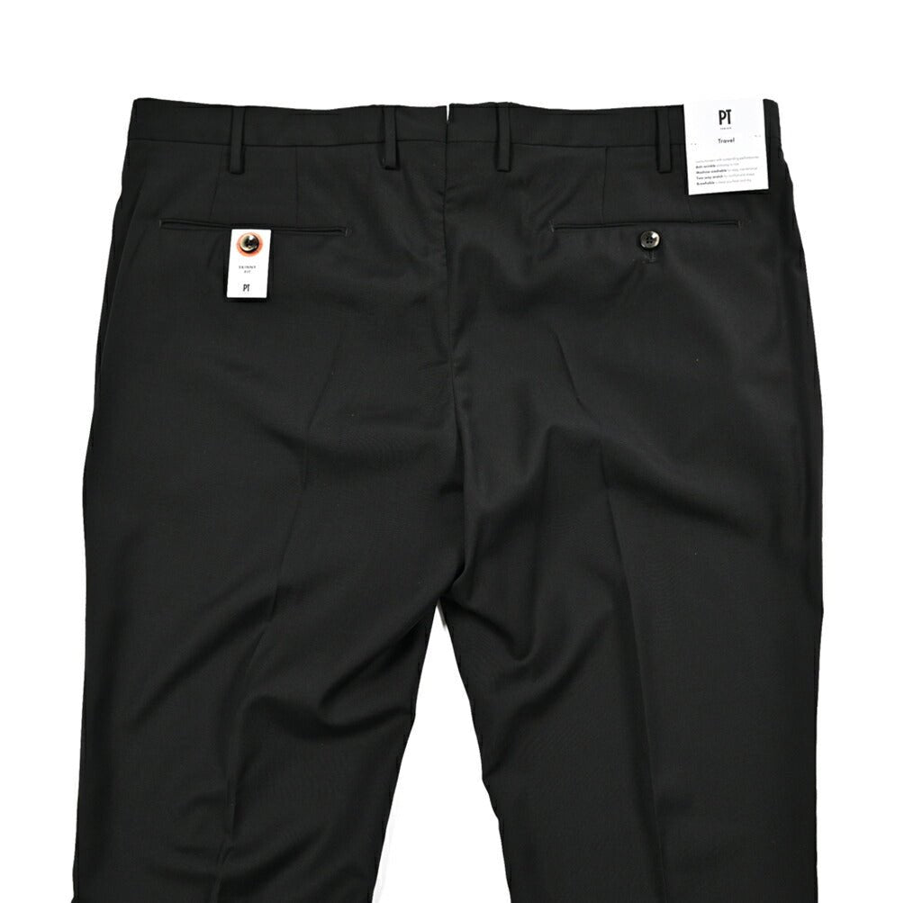 SUMMER SALE|PT TORINO Travel "SKINNY FIT" 高機能ストレッチウール ノータックスキニースラックス (TECHNO WASHABLE WOOL)|423956 - 56|GUARDAROBA MILANO OFFICIAL STORE
