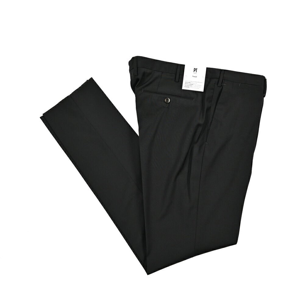 SUMMER SALE|PT TORINO Travel "SKINNY FIT" 高機能ストレッチウール ノータックスキニースラックス (TECHNO WASHABLE WOOL)|423956 - 56|GUARDAROBA MILANO OFFICIAL STORE
