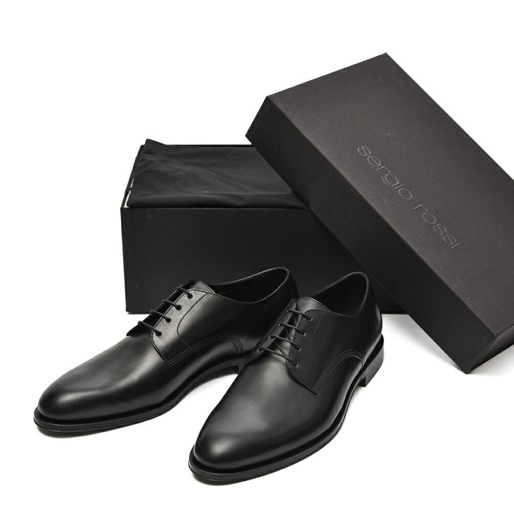 SALE|Sergio Rossi GRUPPO ダービーレザーシューズ|408184 - 9|GUARDAROBA MILANO OFFICIAL STORE