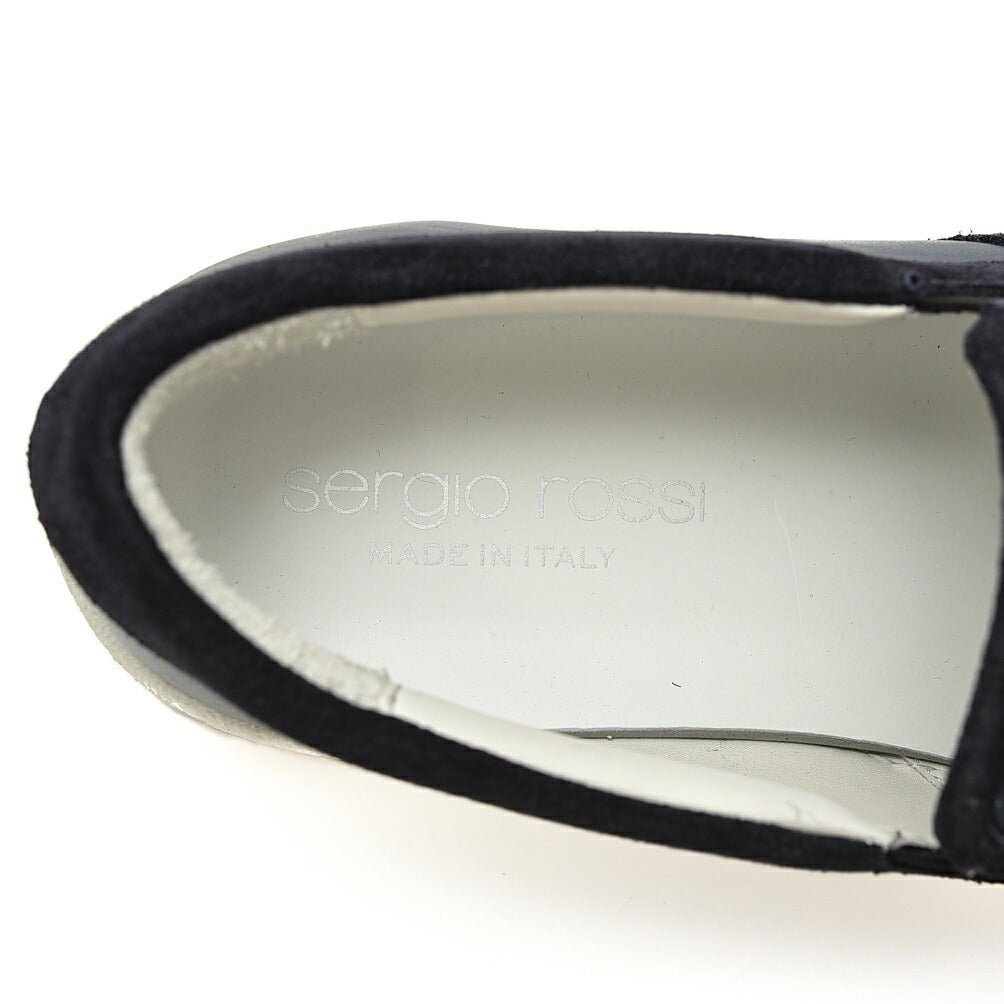 SALE|Sergio Rossi GRUPPO A レザースリッポン|408255 - 5|GUARDAROBA MILANO OFFICIAL STORE