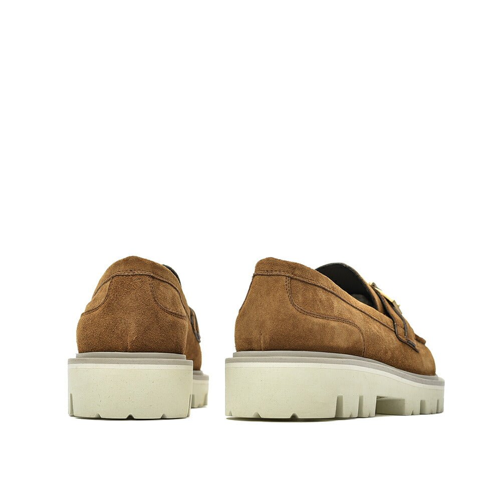 SALE|Sergio Rossi SERGIO URBAN 厚底スエードバックルローファー|408503 - 8|GUARDAROBA MILANO OFFICIAL STORE