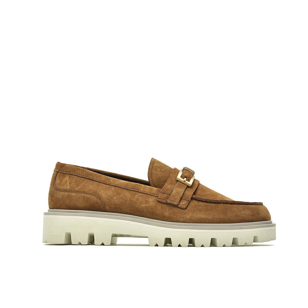 SALE|Sergio Rossi SERGIO URBAN 厚底スエードバックルローファー|408503 - 8|GUARDAROBA MILANO OFFICIAL STORE