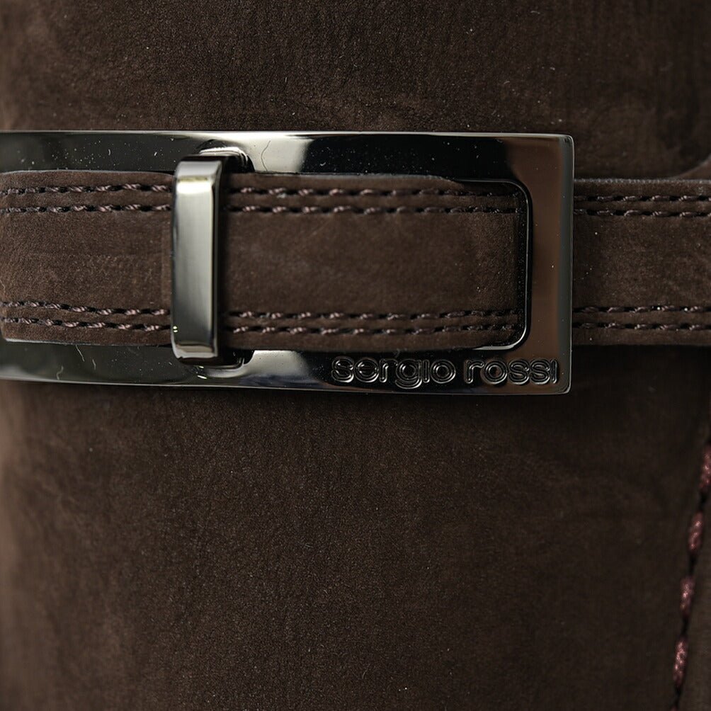 SALE|Sergio Rossi sr NORA スエードバックルローファー|408142 - A - 6|GUARDAROBA MILANO OFFICIAL STORE