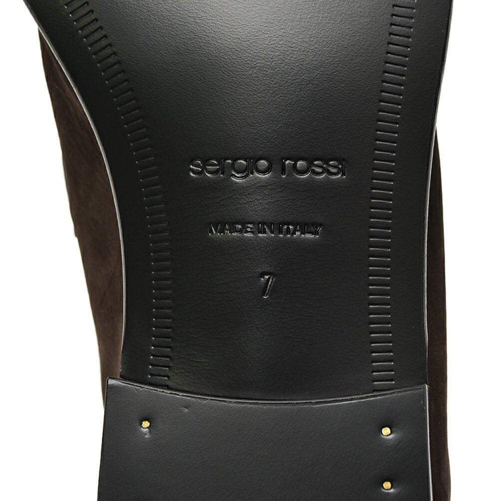 SALE|Sergio Rossi sr NORA スエードバックルローファー|408142 - A - 6|GUARDAROBA MILANO OFFICIAL STORE