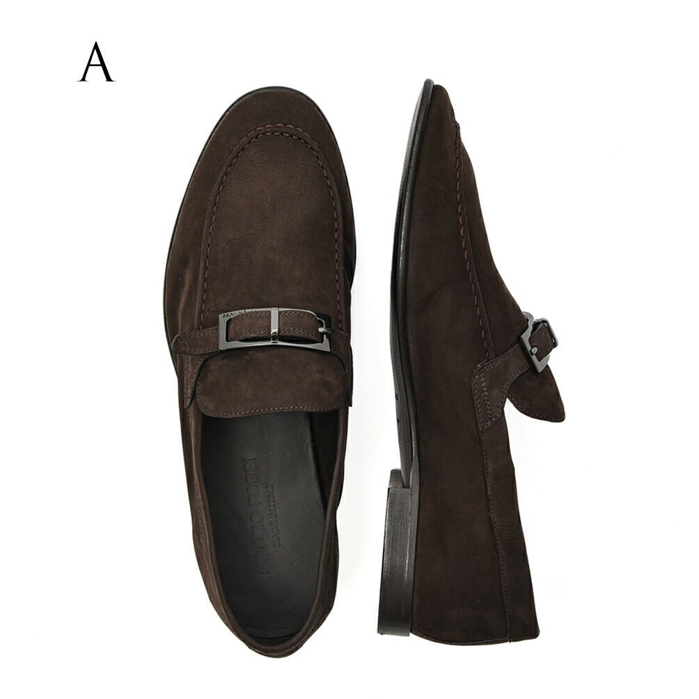 SALE|Sergio Rossi sr NORA スエードバックルローファー|408142 - A - 6|GUARDAROBA MILANO OFFICIAL STORE