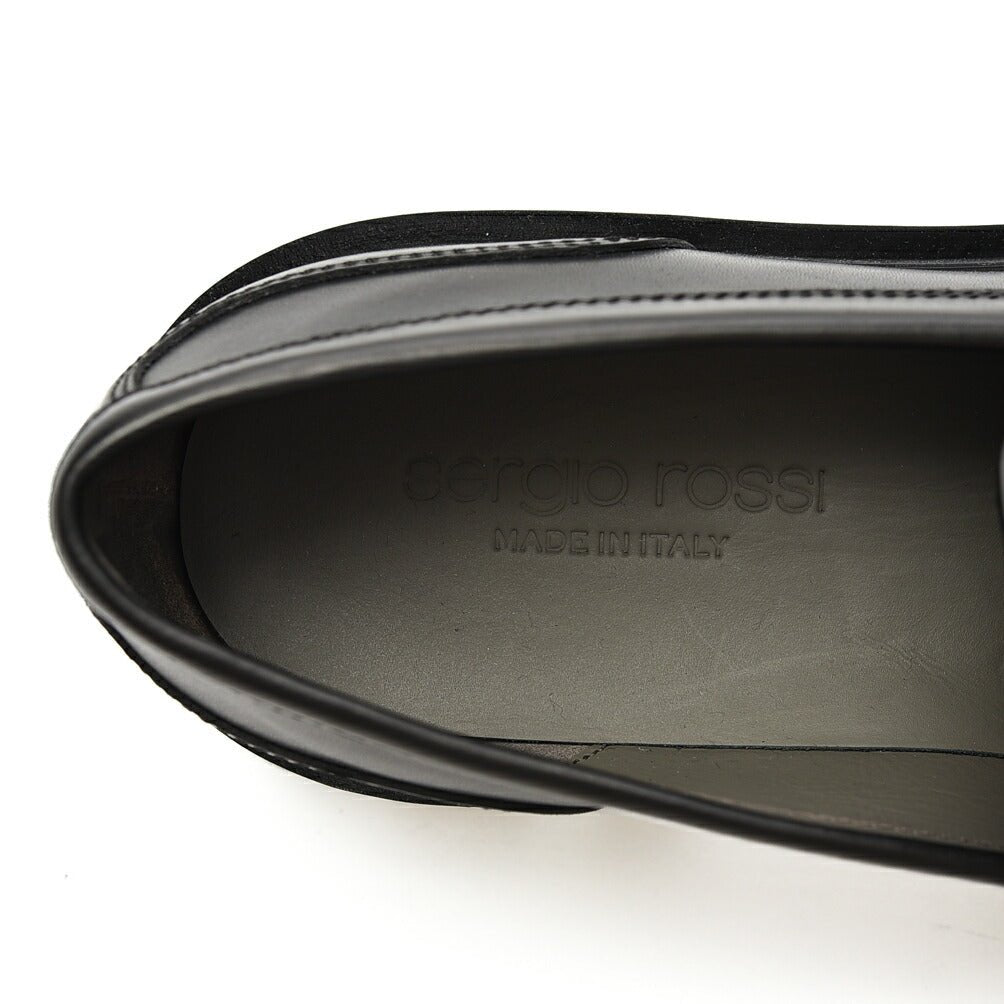 SALE|Sergio Rossi sr SERGIO URBAN 厚底レザーバックルローファー|408473 - 5|GUARDAROBA MILANO OFFICIAL STORE