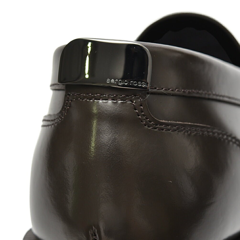 SALE|Sergio Rossi sr SIGNATURE レザーコインローファー|408172 - A - 6|GUARDAROBA MILANO OFFICIAL STORE