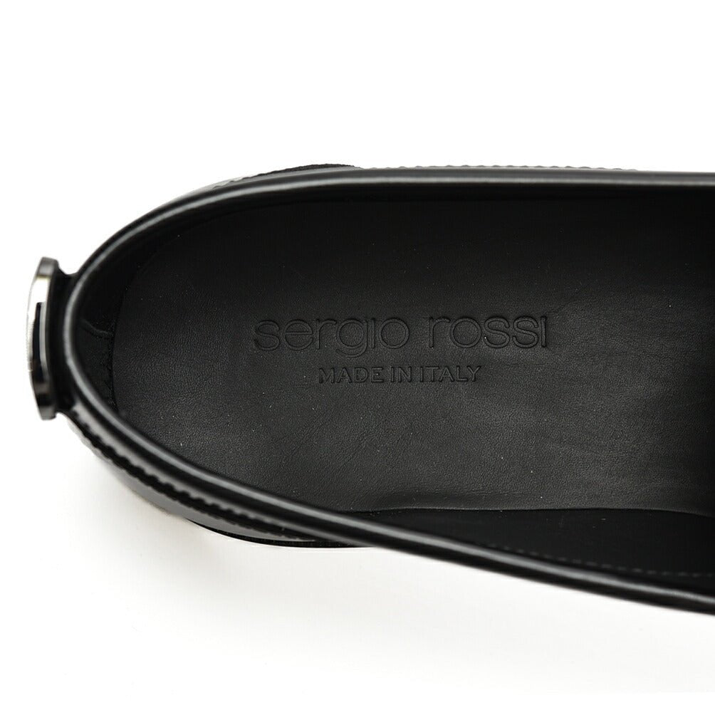 SALE|Sergio Rossi sr SIGNATURE レザーコインローファー|408172 - A - 6|GUARDAROBA MILANO OFFICIAL STORE