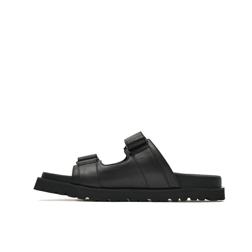 SALE|Sergio Rossi sr SIGNATURE ダブルバックルレザーサンダル|408451 - 5|GUARDAROBA MILANO OFFICIAL STORE