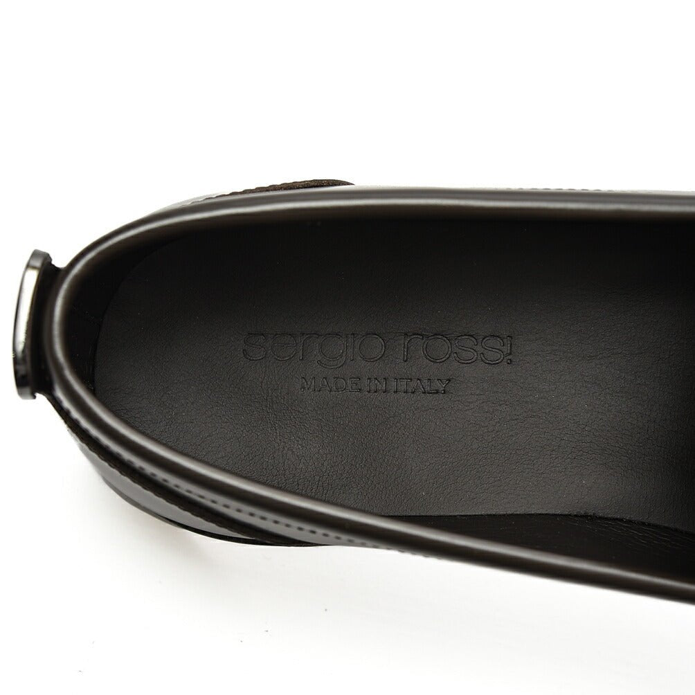 SALE|Sergio Rossi sr SIGNATURE レザーコインローファー|408172 - A - 6|GUARDAROBA MILANO OFFICIAL STORE