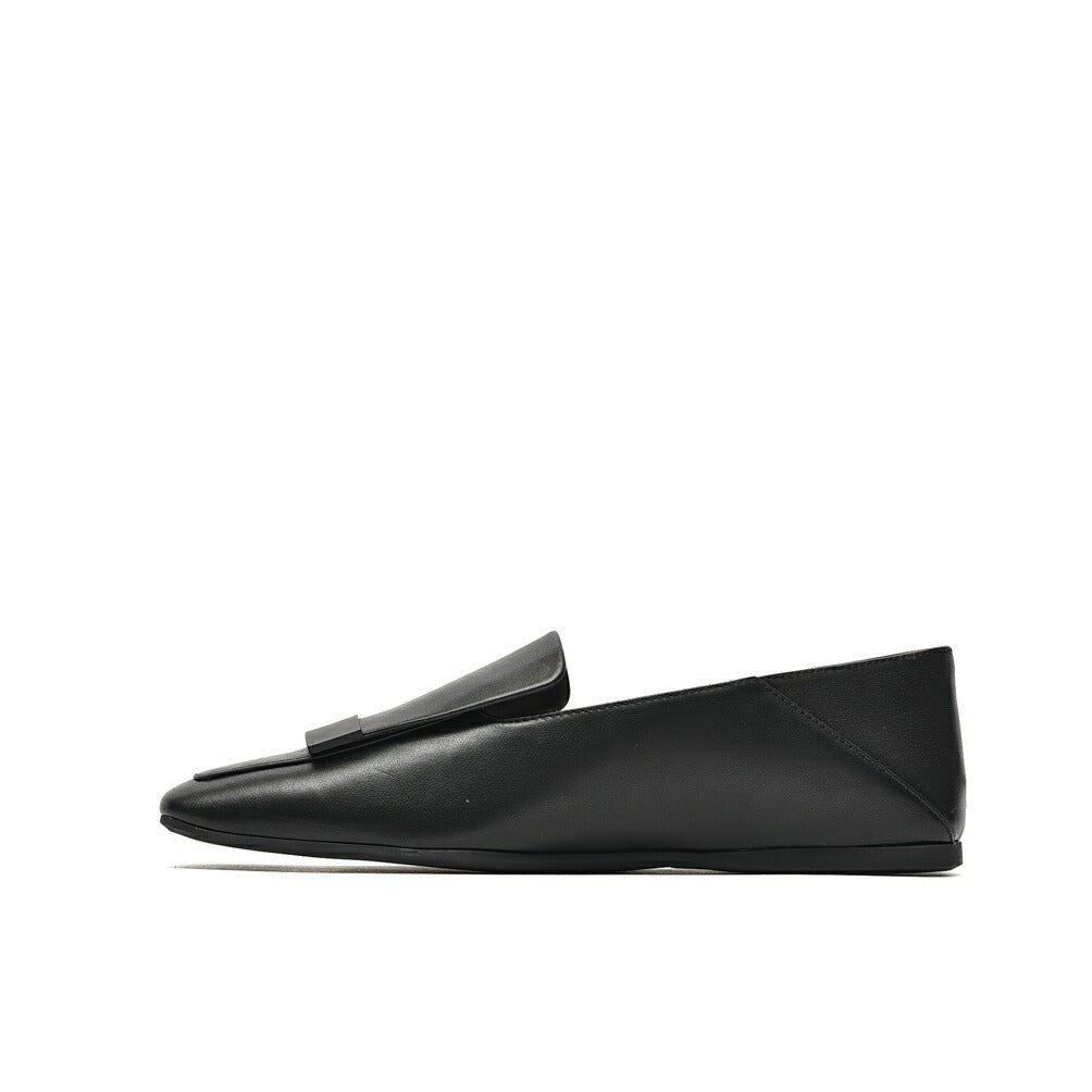 SALE|Sergio Rossi sr1 Slipper メタルプレートスリッパー ラムナッパローファー|408094 - A - 6|GUARDAROBA MILANO OFFICIAL STORE