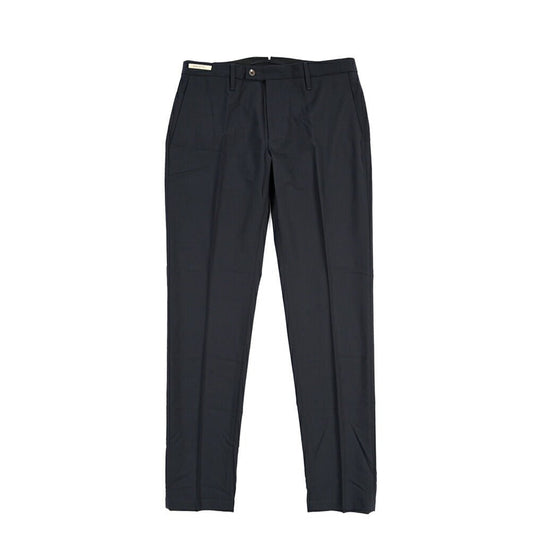SUMMER SALE|YCHAI “PANATELA” ストレッチウール ノータックスラックス / SKINNY FIT ネイビー(BLU) 33 | GUARDAROBA MILANO OFFICIAL STORE