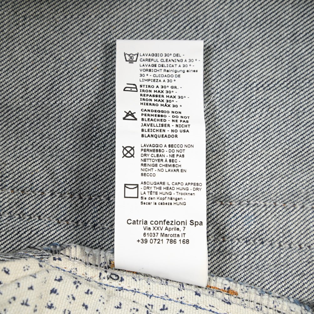 SUMMER SALE|YCHAI ストレッチデニム ノータックショーツ / TAPERED FIT ネイビー(BLU) 31 | GUARDAROBA MILANO OFFICIAL STORE