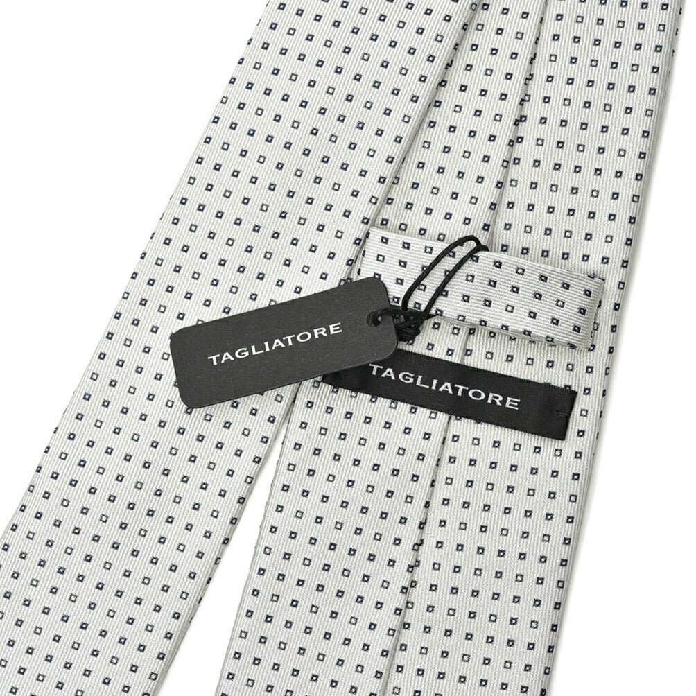 TAGLIATORE シルク100% スクエアドット ネクタイ|416335|GUARDAROBA MILANO OFFICIAL STORE
