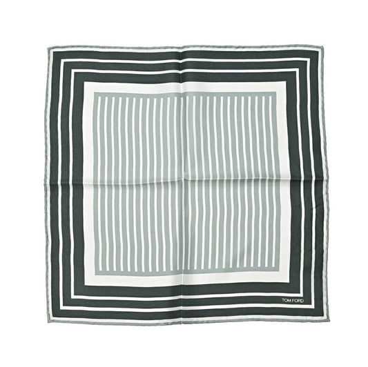 TOM FORD シルク100% 幾何柄ポケットチーフ|428985|GUARDAROBA MILANO OFFICIAL STORE