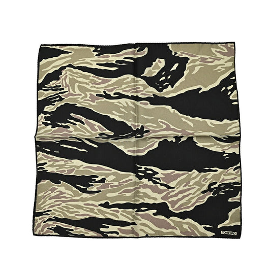 TOM FORD シルク100% 総柄ポケットチーフ|428994|GUARDAROBA MILANO OFFICIAL STORE