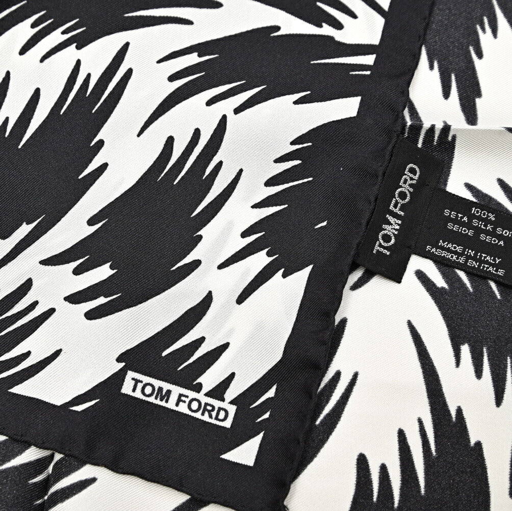 TOM FORD シルク100% 総柄ポケットチーフ|429071|GUARDAROBA MILANO OFFICIAL STORE