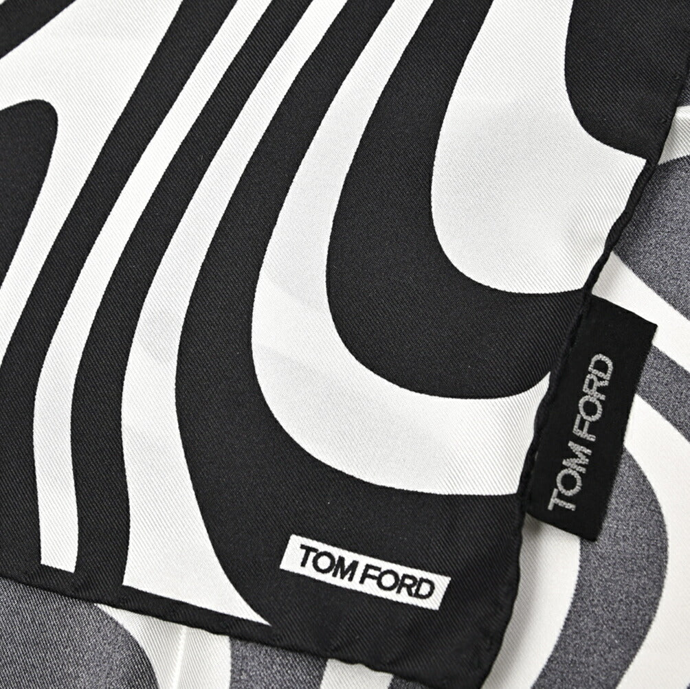 TOM FORD シルク100% 総柄ポケットチーフ|429075|GUARDAROBA MILANO OFFICIAL STORE