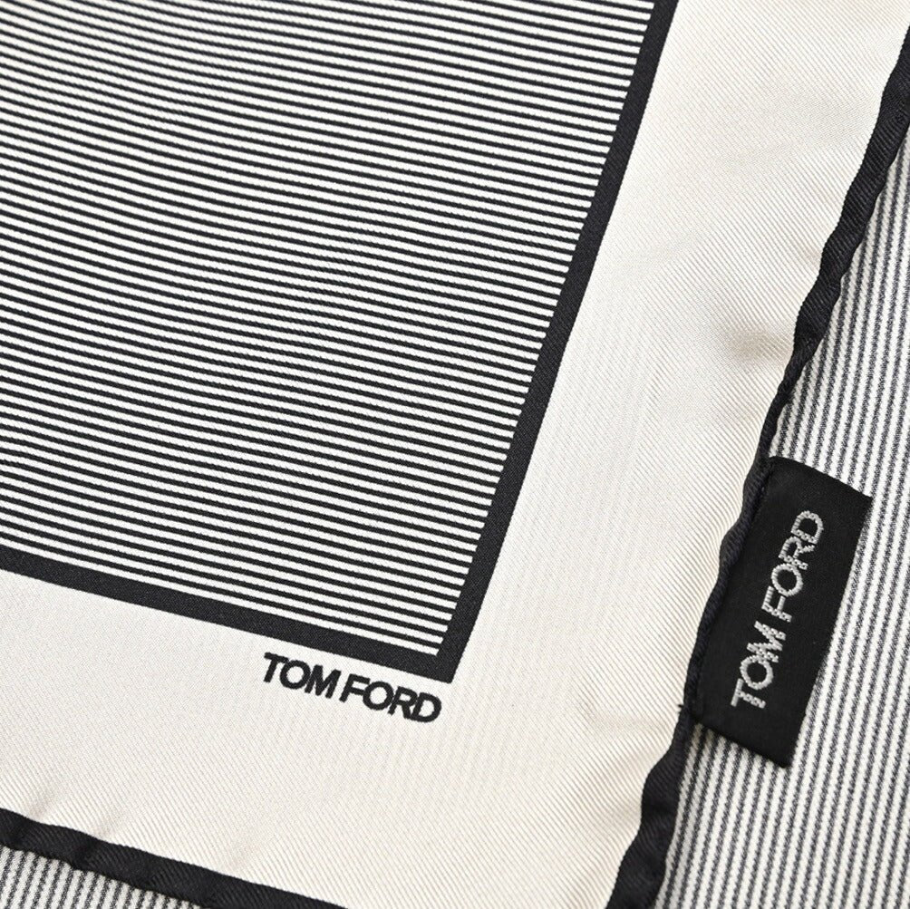 TOM FORD シルク100% 総柄ポケットチーフ|429078|GUARDAROBA MILANO OFFICIAL STORE