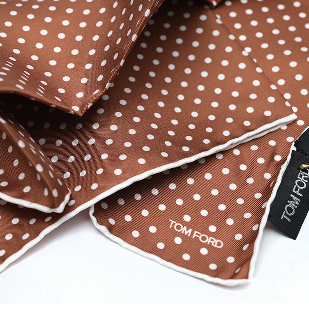 TOM FORD シルク100% ポケットチーフ|409836|GUARDAROBA MILANO OFFICIAL STORE