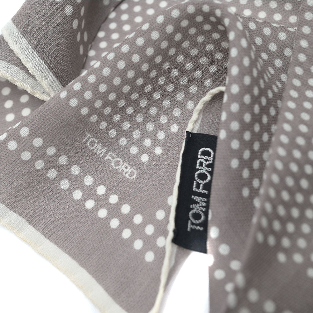 TOM FORD シルクウールコットン ポケットチーフ|409874|GUARDAROBA MILANO OFFICIAL STORE