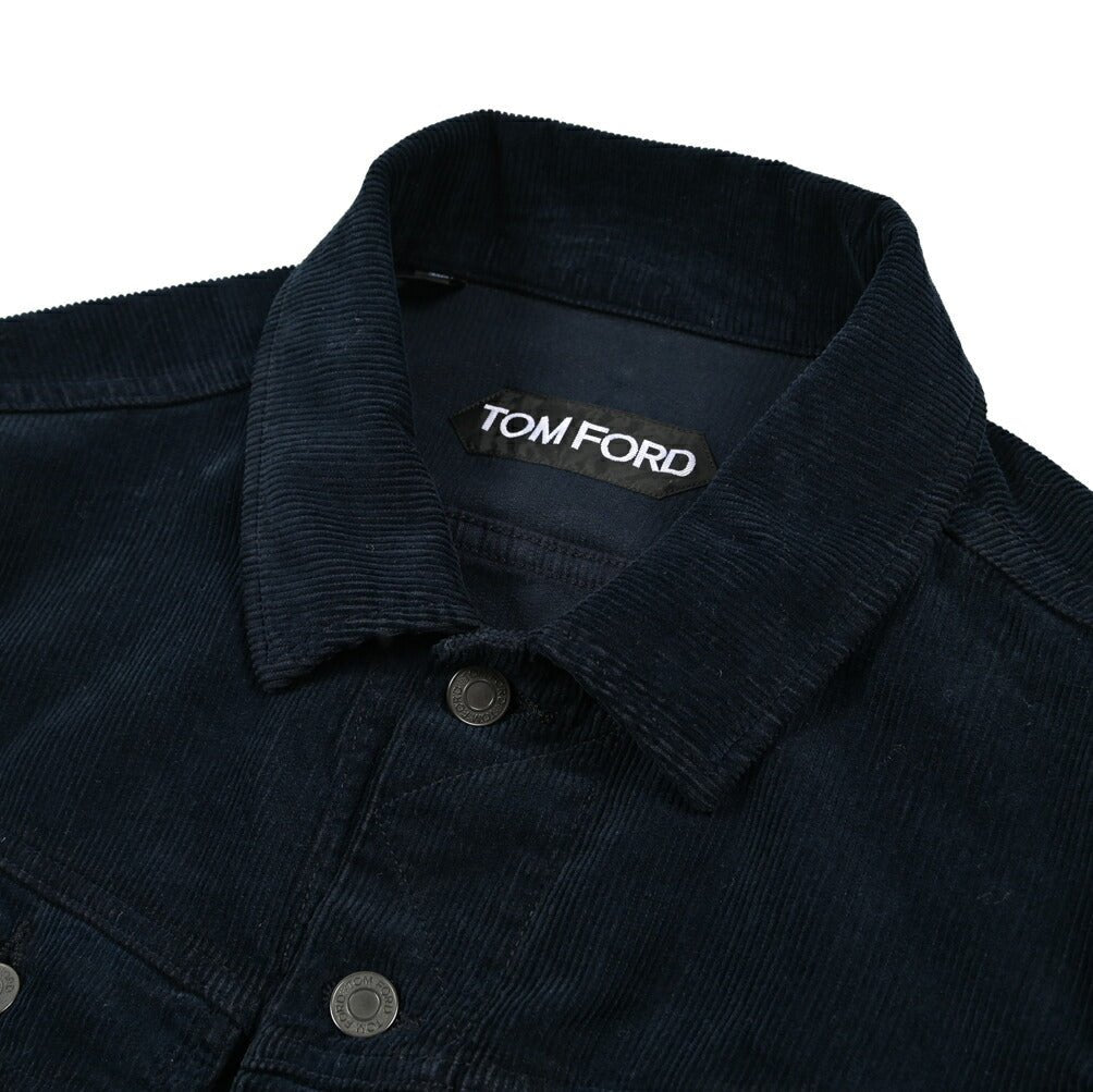 TOM FORD ストレッチコットン 細畝コーデュロイ ショートブルゾン|423743 - S|GUARDAROBA MILANO OFFICIAL STORE