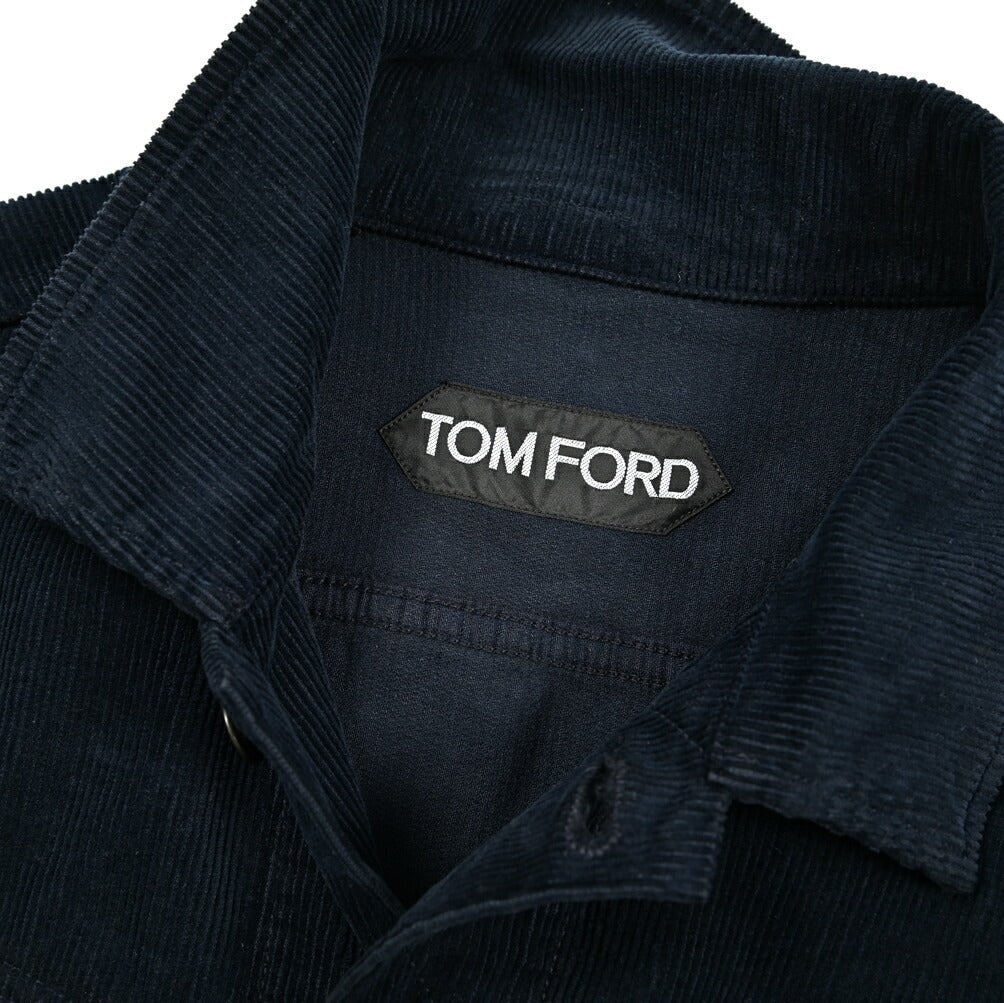 TOM FORD ストレッチコットン 細畝コーデュロイ ショートブルゾン|423743 - S|GUARDAROBA MILANO OFFICIAL STORE