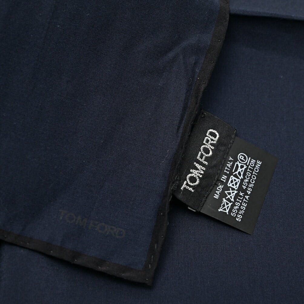TOM FORD コットン混シルク ポケットチーフ|429053|GUARDAROBA MILANO OFFICIAL STORE