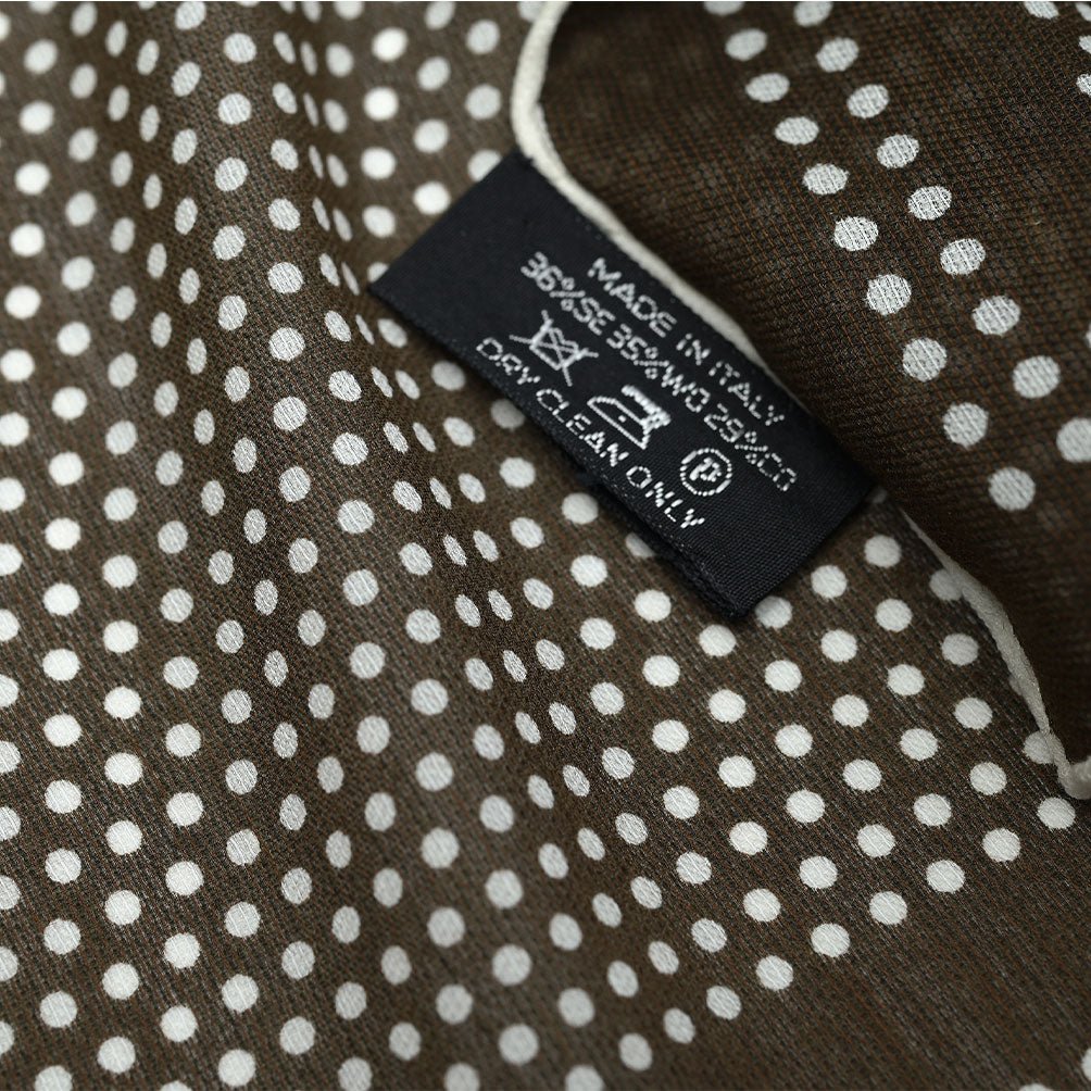 TOM FORD シルクウールコットン ポケットチーフ|409877|GUARDAROBA MILANO OFFICIAL STORE