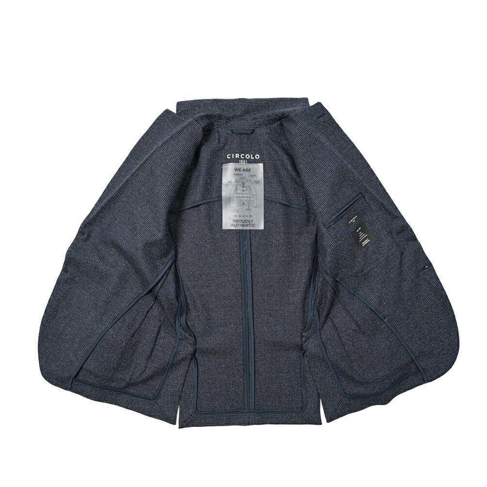 SALE|CIRCOLO 1901 ストレッチウールコットン 2Bシングルテーラードジャケット|397561 - 48|GUARDAROBA MILANO OFFICIAL STORE