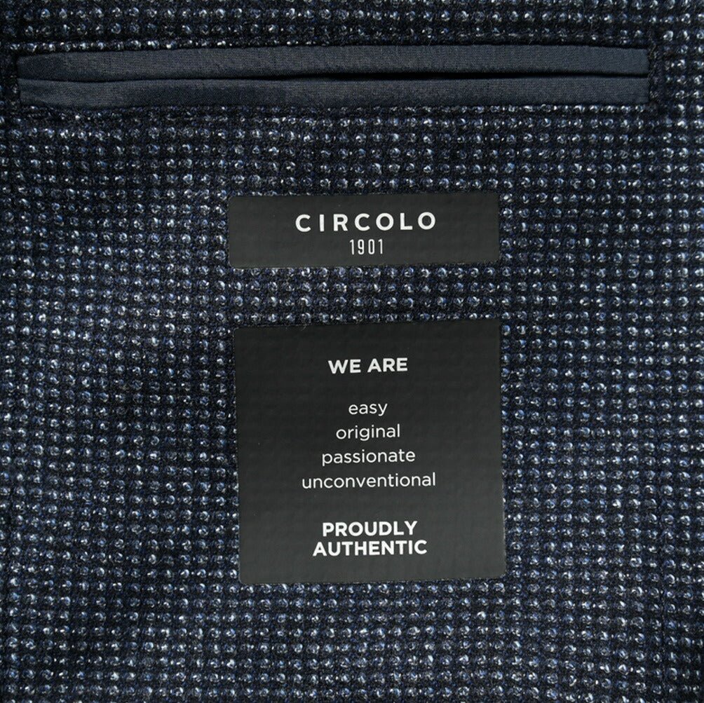 23-24AW CIRCOLO 1901 ストレッチウールコットン 2Bシングルテーラードジャケット|GUARDAROBA MILANO OFFICIAL STORE