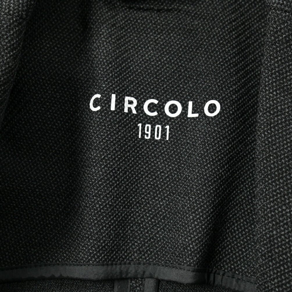 23-24AW CIRCOLO 1901 ストレッチウール 2Bシングルテーラードジャケット|GUARDAROBA MILANO OFFICIAL STORE