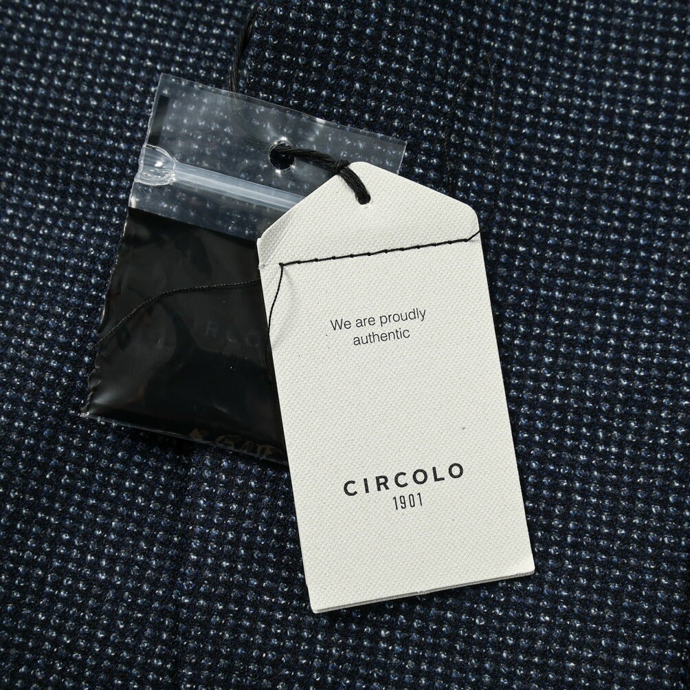 23-24AW CIRCOLO 1901 ストレッチウールコットン 2Bシングルテーラードジャケット|GUARDAROBA MILANO OFFICIAL STORE