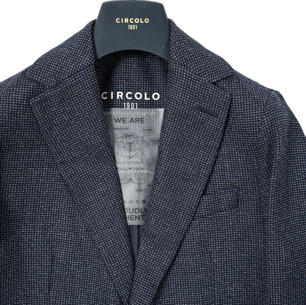 SALE|CIRCOLO 1901 ストレッチウールコットン 2Bシングルテーラードジャケット|397561 - 48|GUARDAROBA MILANO OFFICIAL STORE