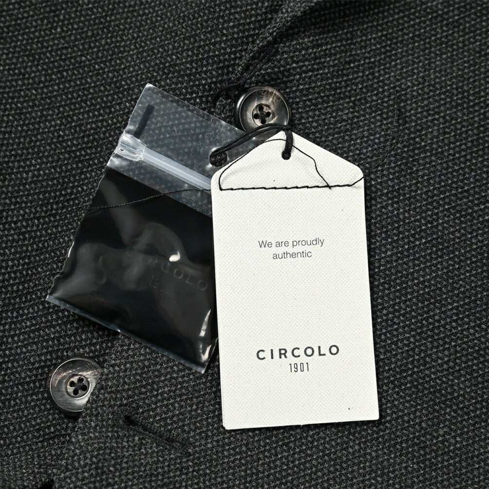 23-24AW CIRCOLO 1901 ストレッチウール 2Bシングルテーラードジャケット|GUARDAROBA MILANO OFFICIAL STORE