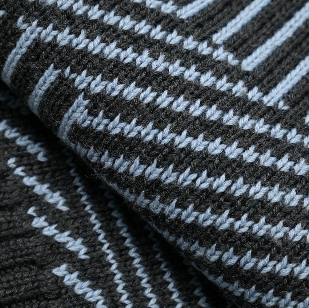 FENDI ウール100% ミドルゲージクルーネックジャガードニットセーター|397586 - 46|GUARDAROBA MILANO OFFICIAL STORE