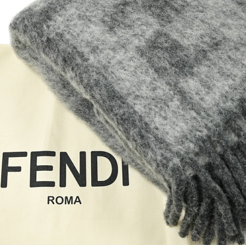 FENDI アルパカウール ロゴマフラー|396783|GUARDAROBA MILANO OFFICIAL STORE