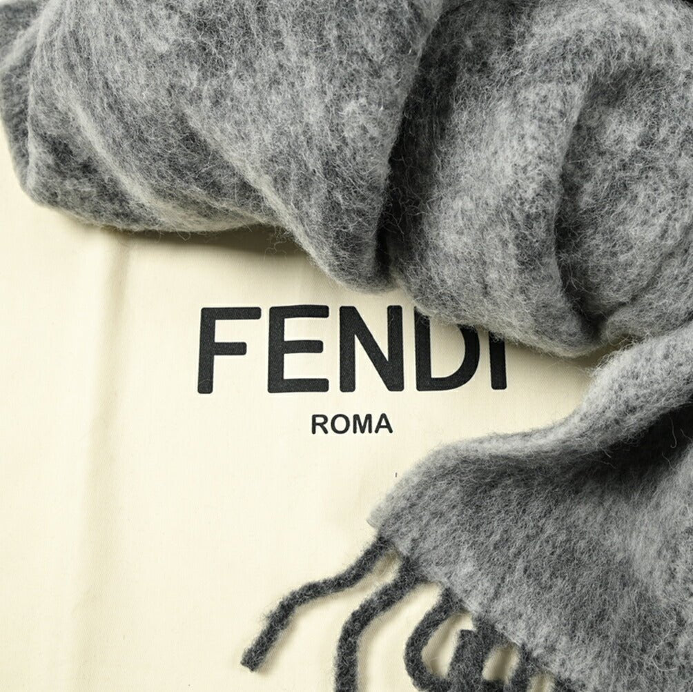 FENDI アルパカウール ロゴマフラー|396783|GUARDAROBA MILANO OFFICIAL STORE