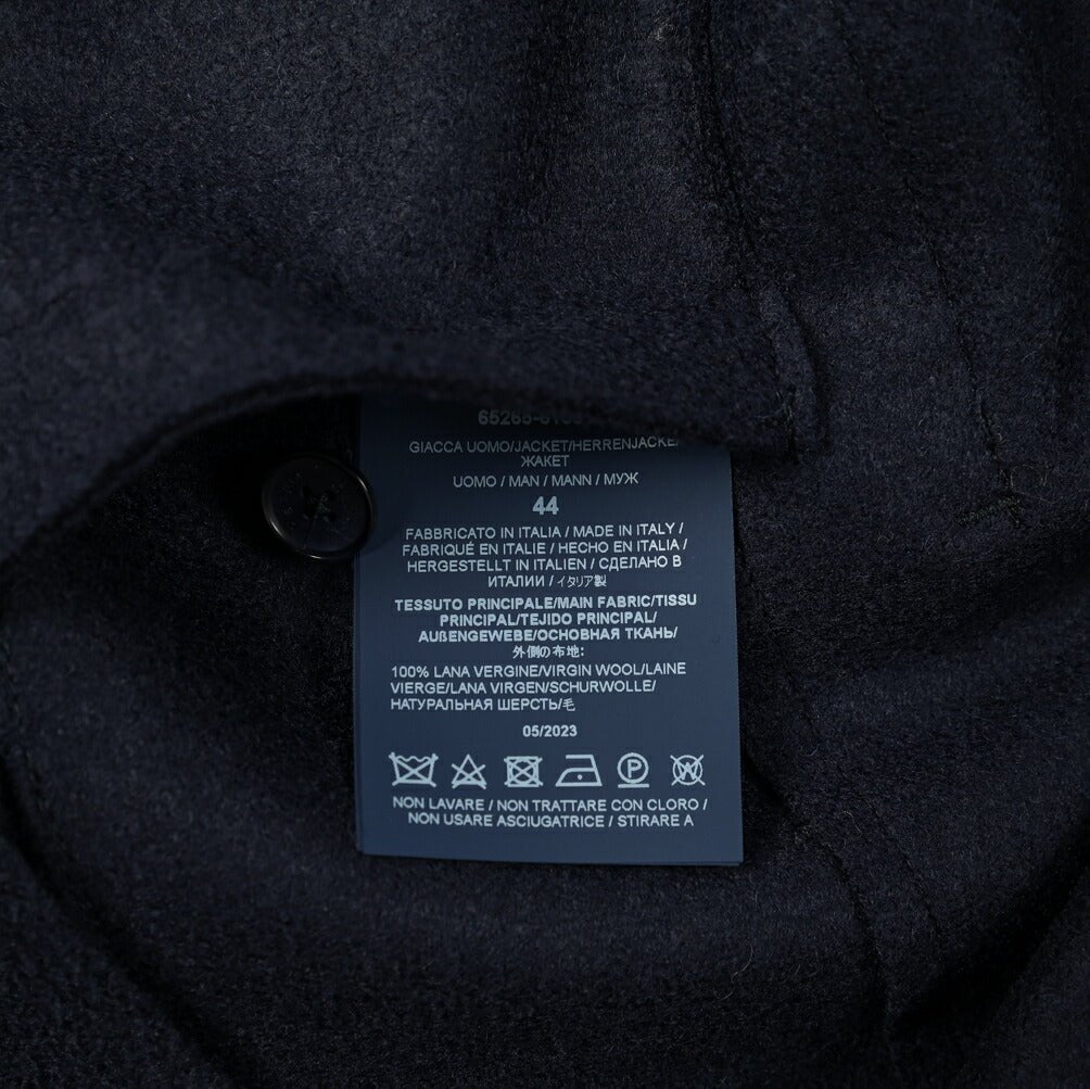 SALE|HERNO Resort 縮絨 ヴァージンウール100% 2Bシングルテーラードジャケット|393708 - A - 46|GUARDAROBA MILANO OFFICIAL STORE