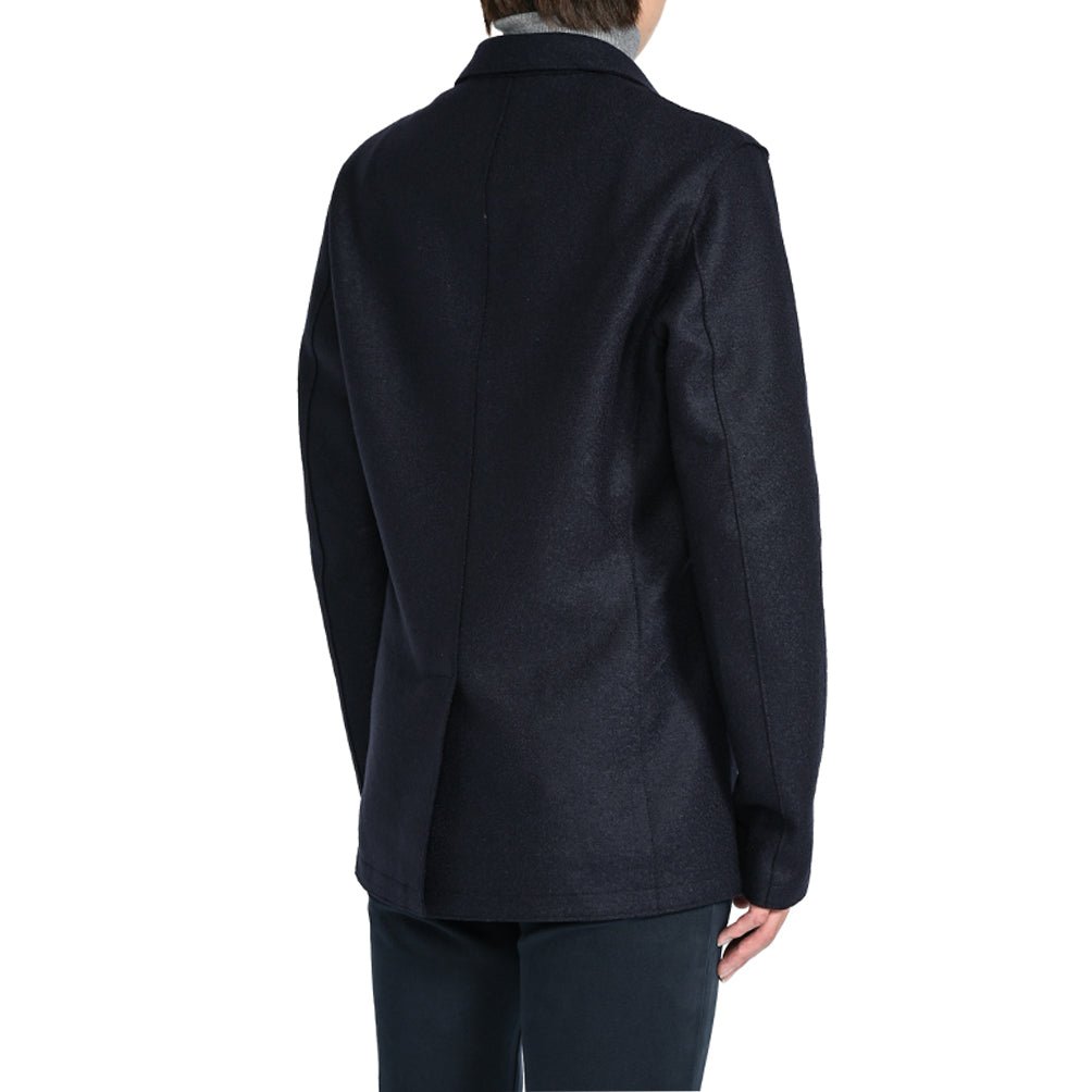 SALE|HERNO Resort 縮絨 ヴァージンウール100% 2Bシングルテーラードジャケット|393708 - A - 46|GUARDAROBA MILANO OFFICIAL STORE